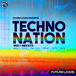 Techno Nation - WAV & MIDI Kits